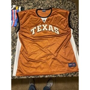 Champs Sports UT TEXAS Brown Black White Sleeveless Jersey‎ Size XXL